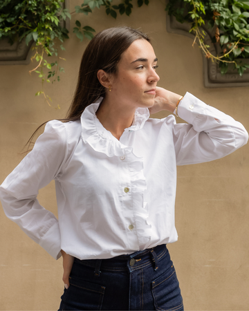 Camisa Hortensia Blanca