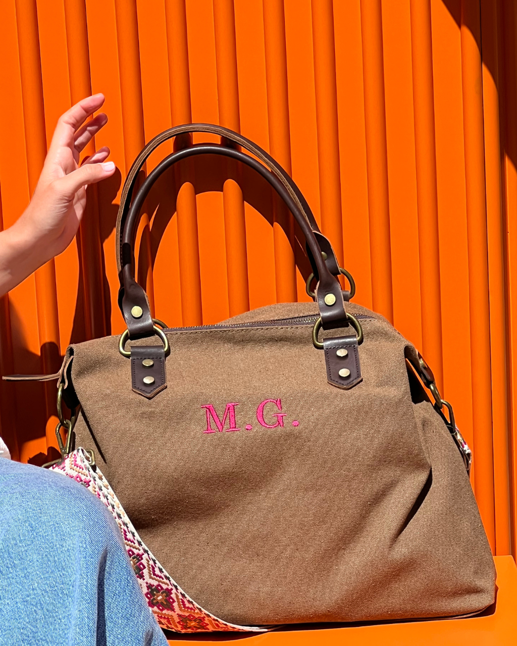Bolso Federica Marrón