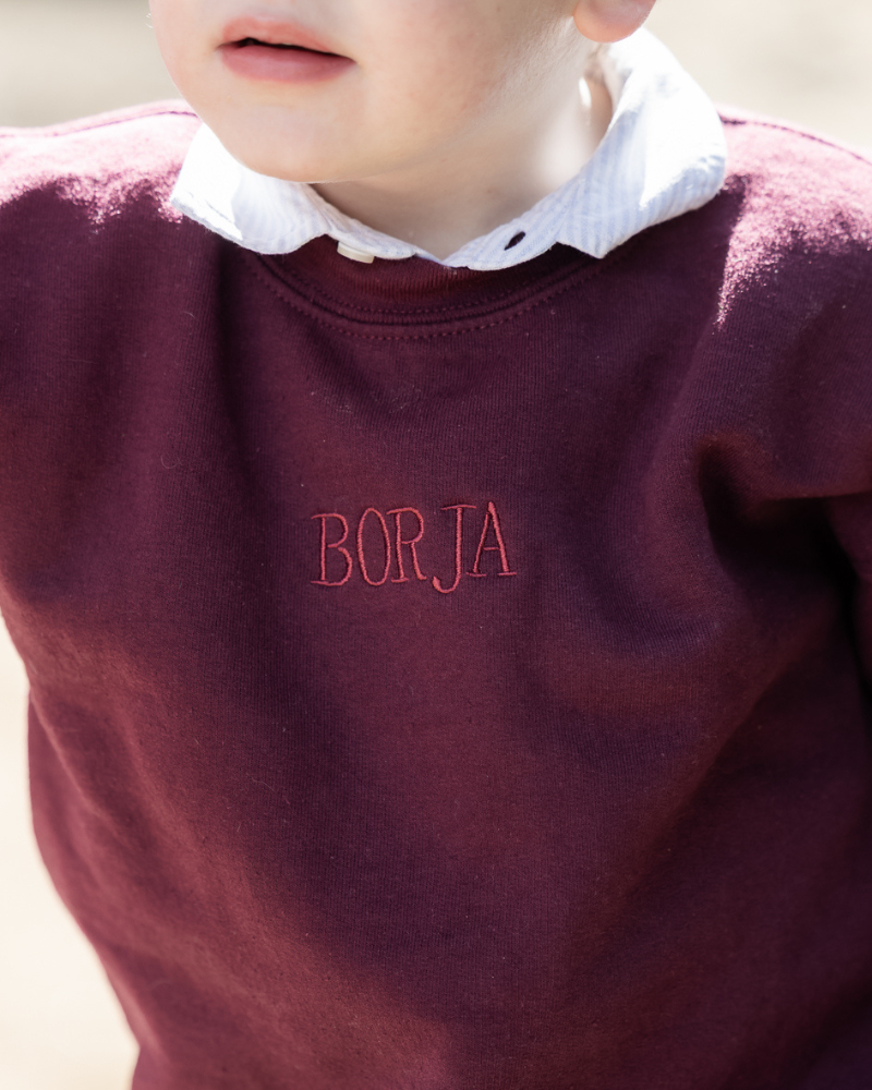 Sudadera personalizada niño
