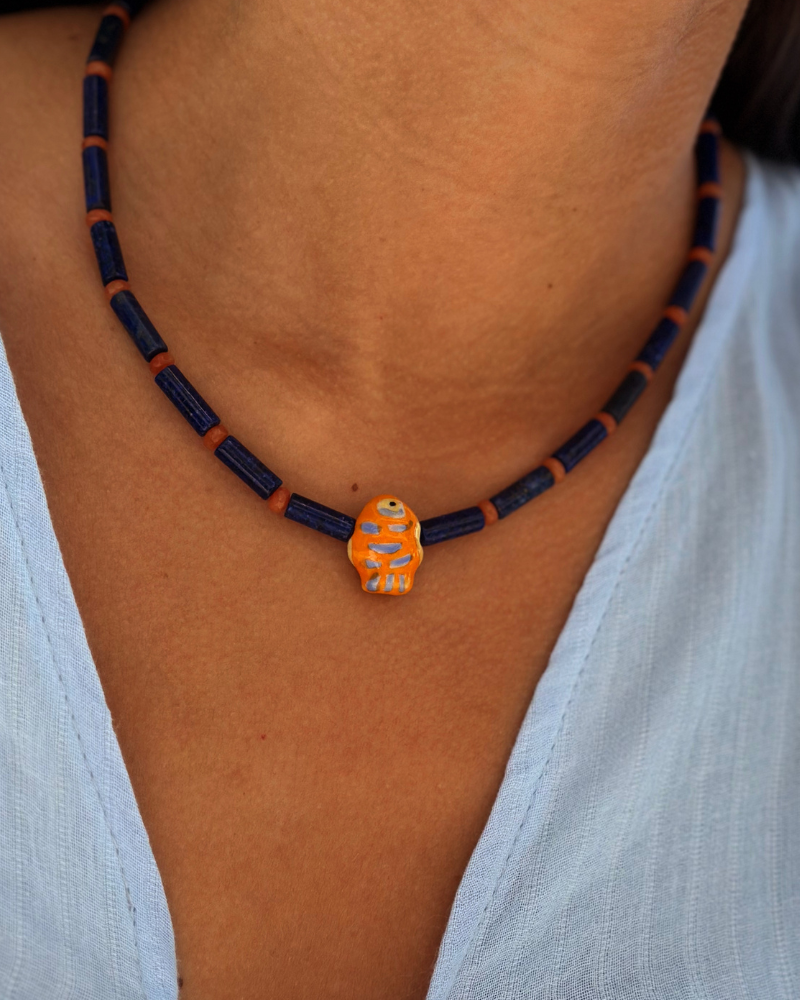 Collar Orange Fish