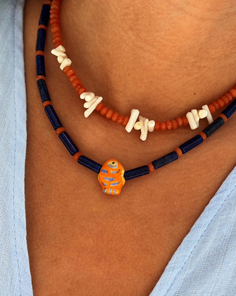 Collar Orange Fish