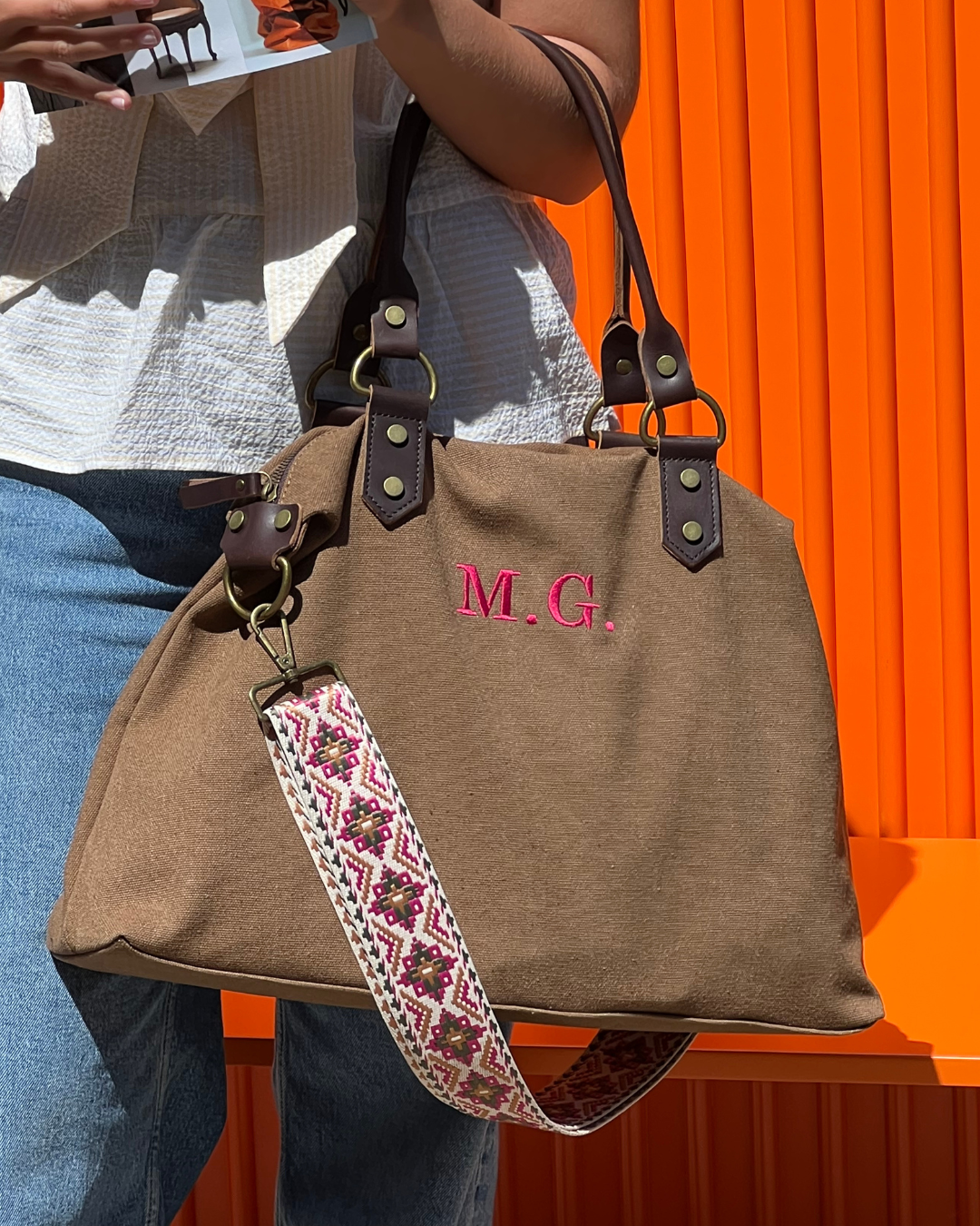 Bolso Federica Marrón