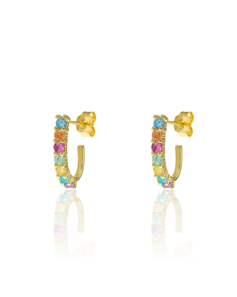 Pendientes gancho iris