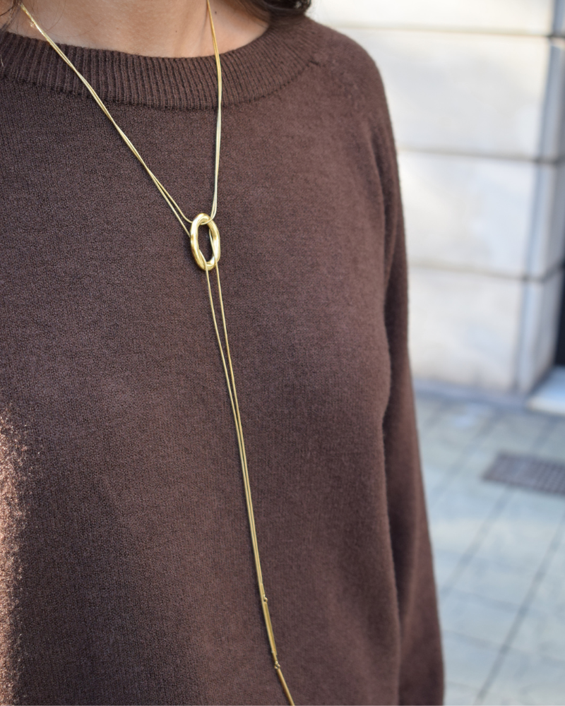 Collar Corbata Round