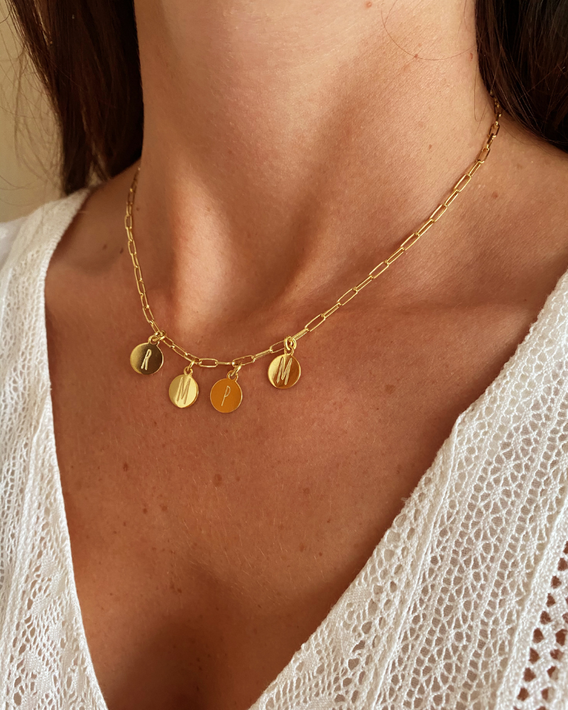 COLLAR MINI INITIAL VINTAGE