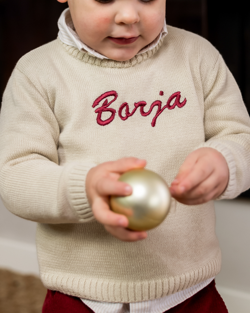 Jersey punto personalizado niño