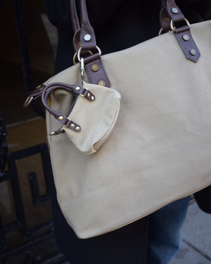 Charm bolso Federica Taupe