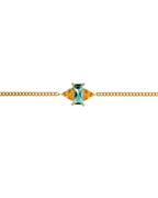 Pulsera Circonita verde
