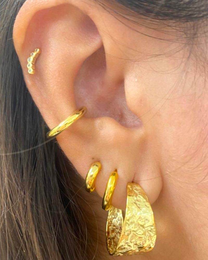Conchita Silver Earrings