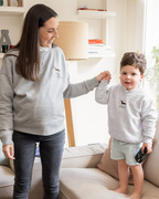 Pack Sudadera Dachshund personalizada mamá + niño