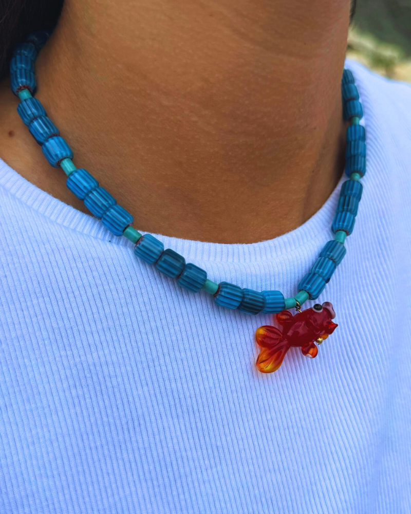 Collar Pez Rojo