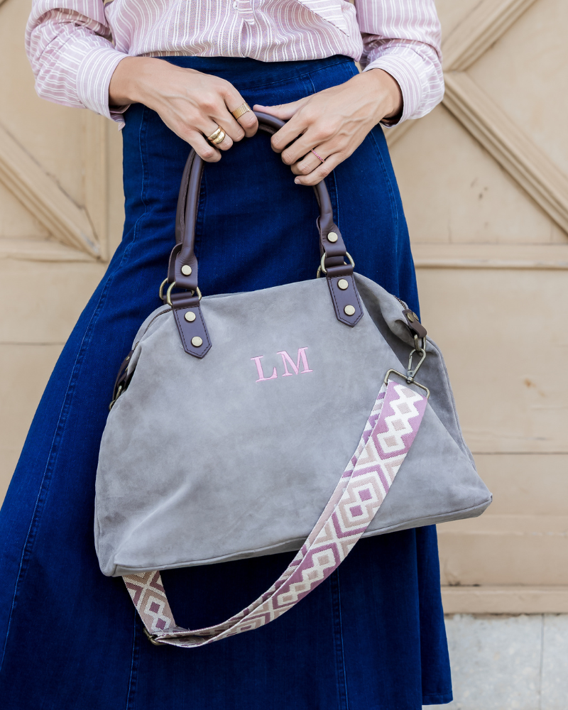 Bolso Federica Ante Gris