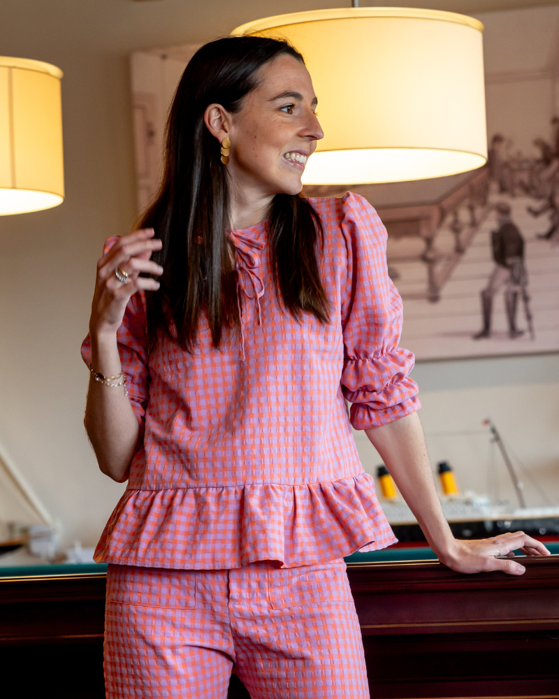 Vichy Fucsia Shirt