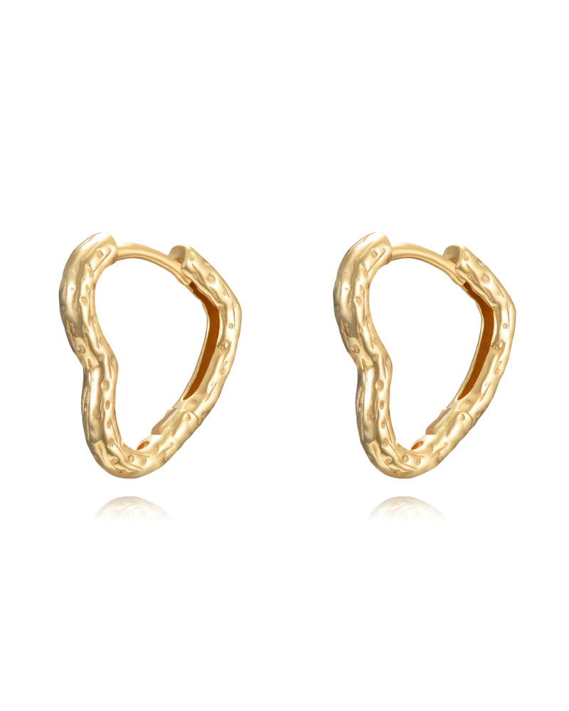 Pendientes mini corazónes
