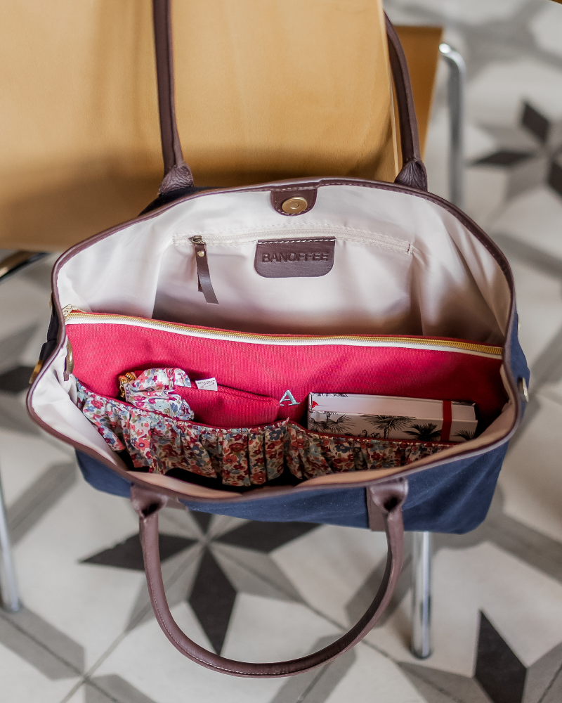 Bolso Bruna granate