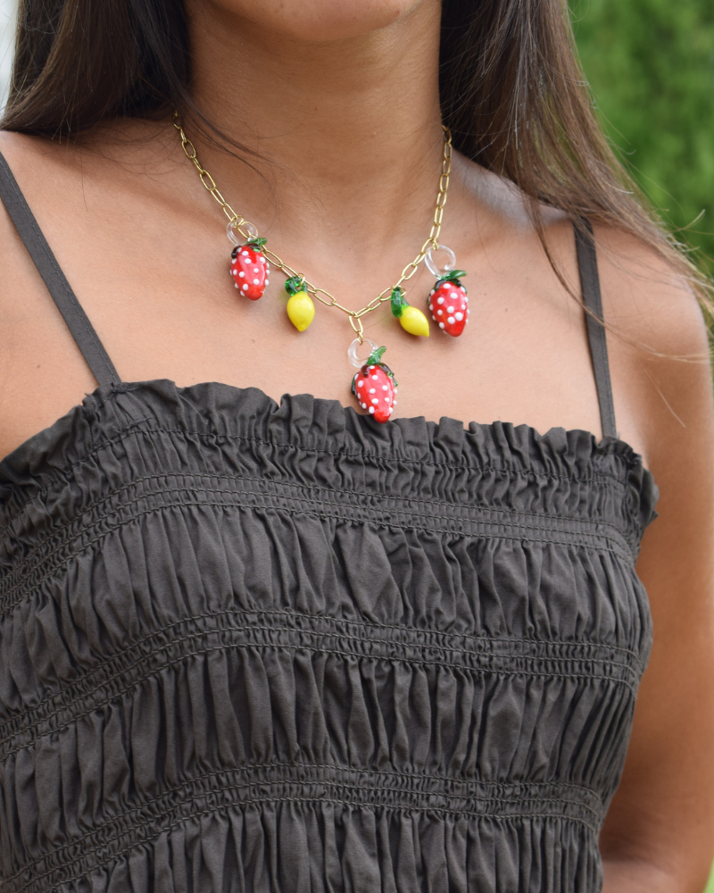 Collar Strawberry Lemon