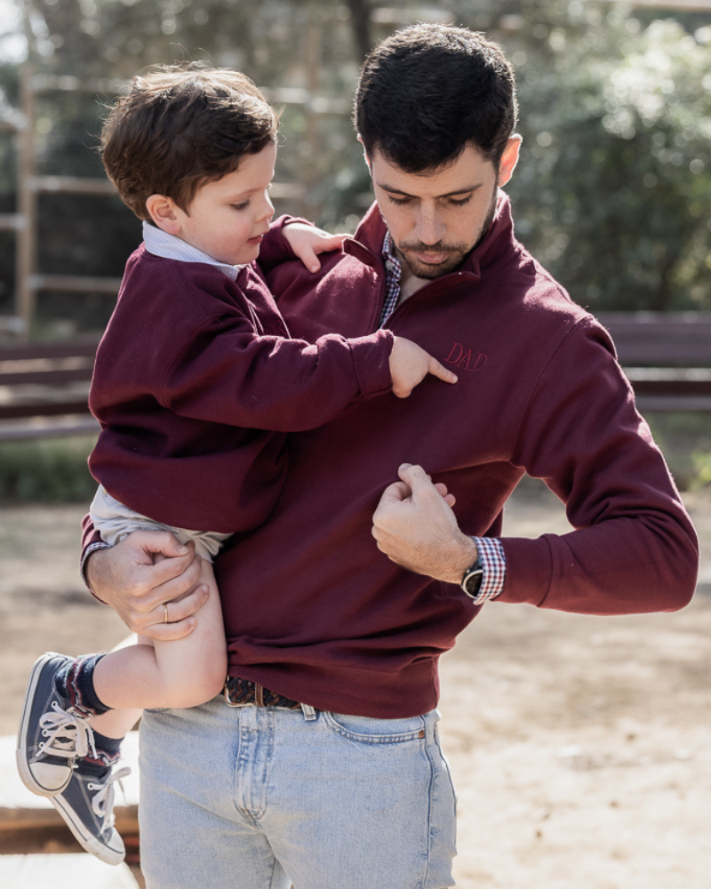 SUDADERA ZIP UNISEX PERSONALIZADA