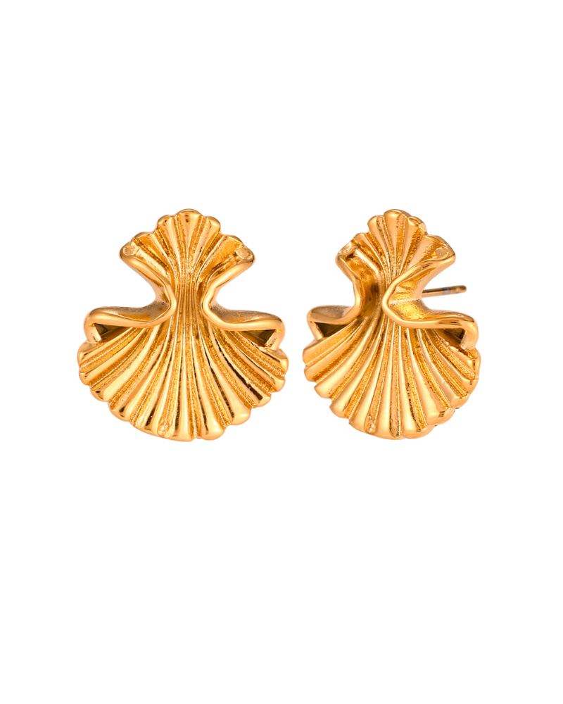 Pendientes Jazmín acero