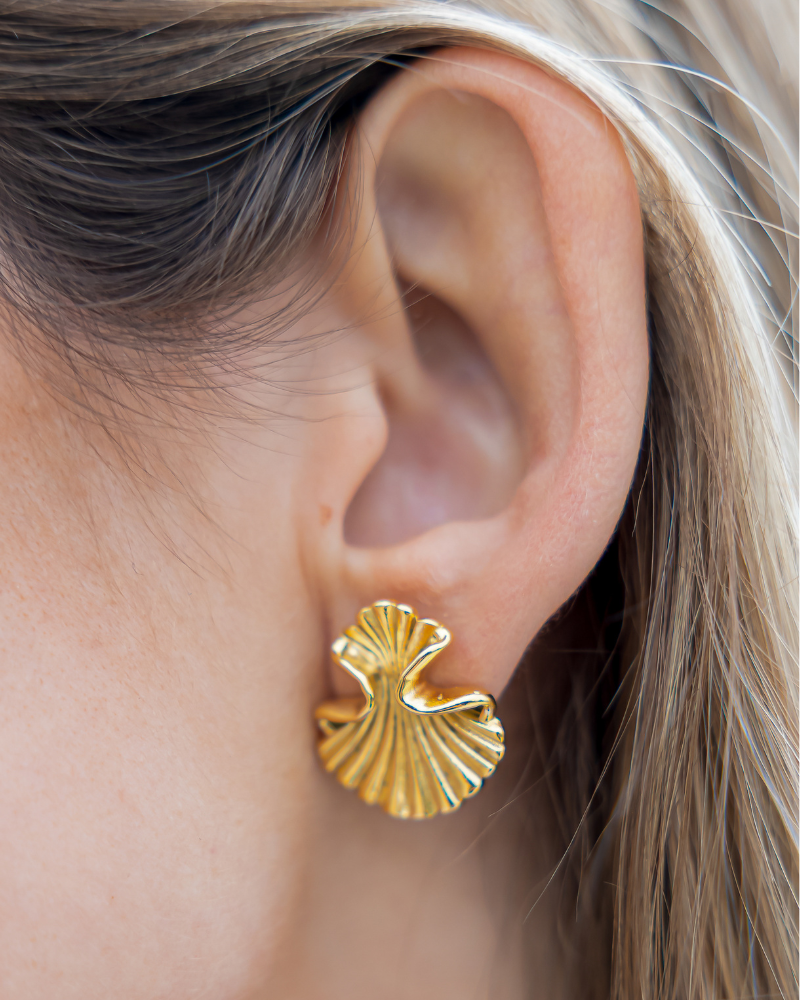 Pendientes Jazmín acero Silver