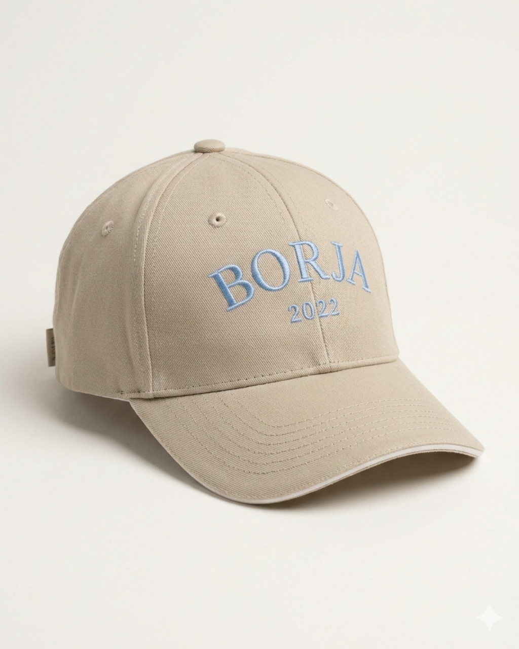 Gorra personalizada dos frases para niño