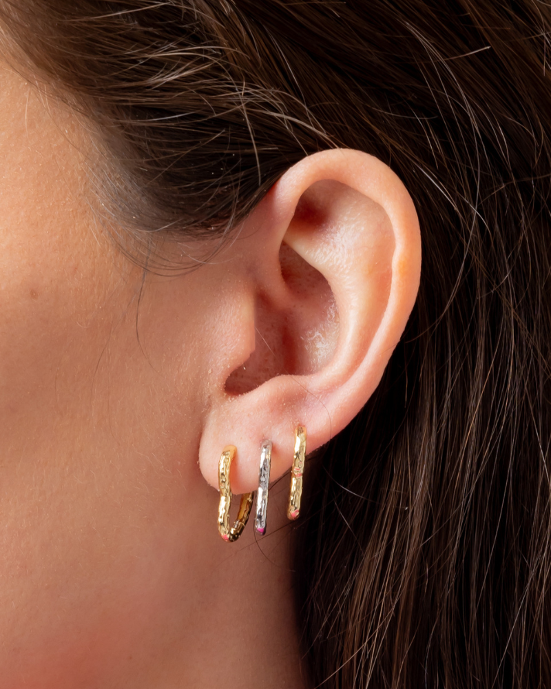 Pendientes mini corazónes