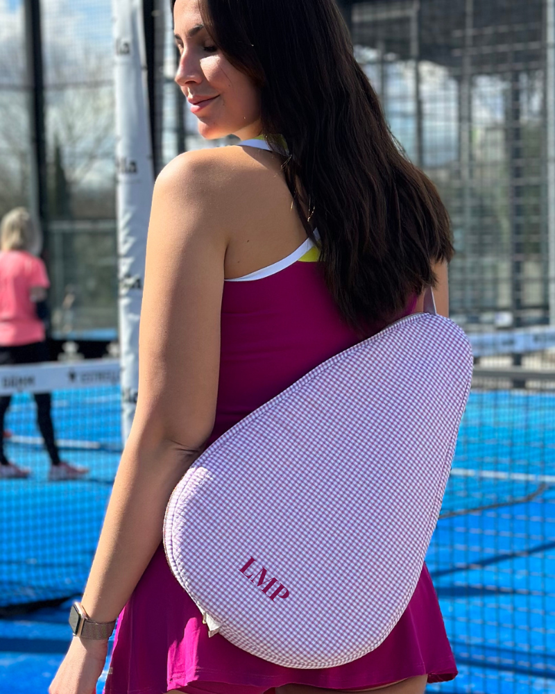 Funda de pala de pádel personalizada Hortensia