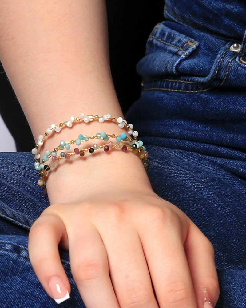 Pulsera Tropical White