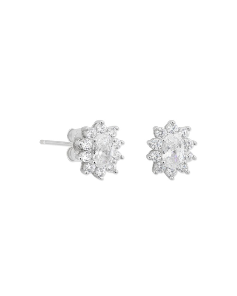 Pendientes Rosetón