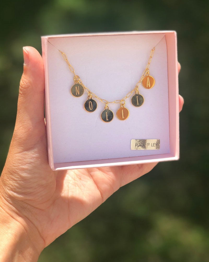 COLLAR MINI INITIAL VINTAGE
