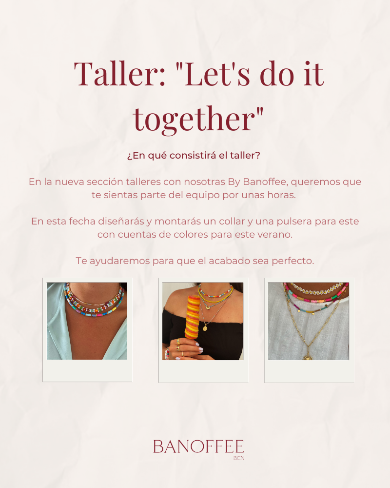 Workshop - Do you want to design your summer jewelry? (Friday 06/16/2023)