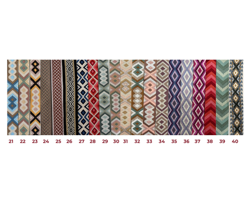 Ethnic shoulder strap