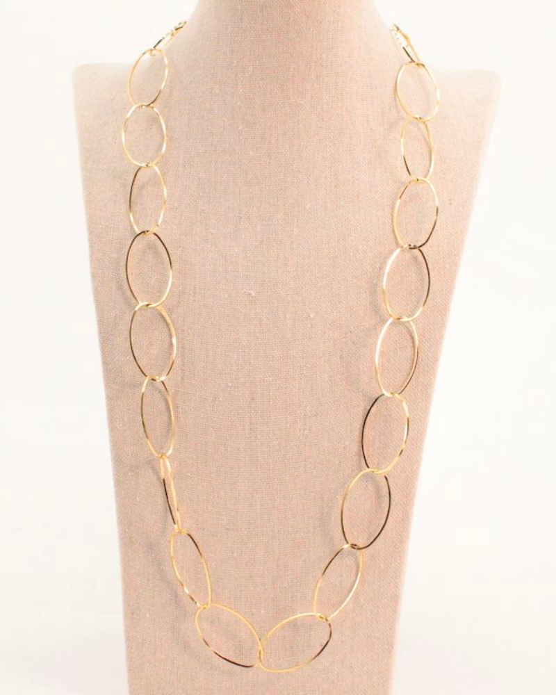 Collar long circles