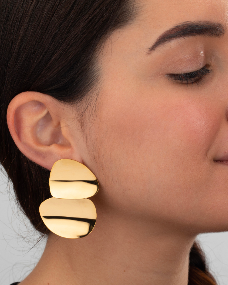 Pendientes Doble Abanico