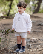 Sudadera personalizada cruz niño