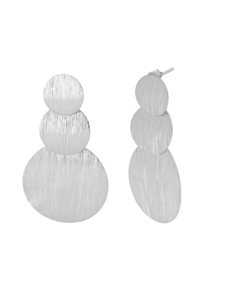 Pendientes Abril Silver