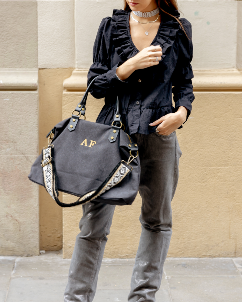 Bolso Federica Total black