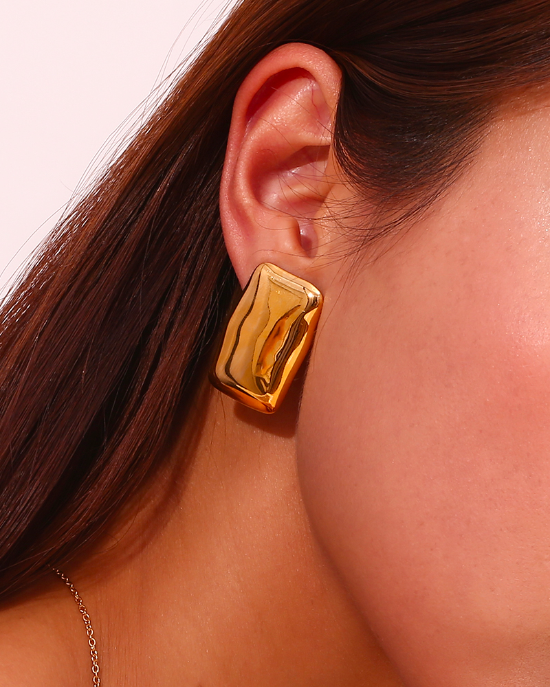 Pendientes Bloque Silver
