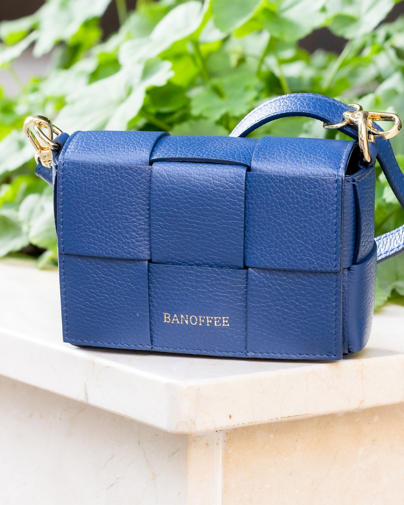 Blue Puzzle bag