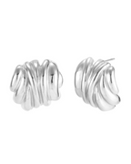 Pendientes Rocío acero Silver