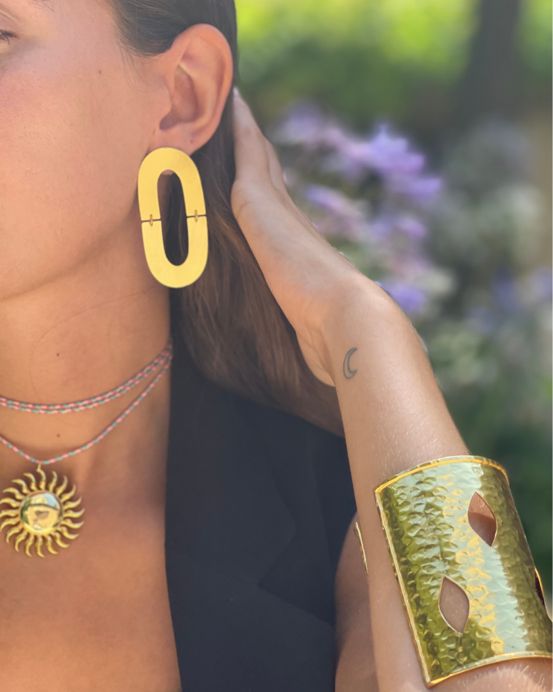 Pendientes Double Round