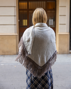 Poncho Alma Beige
