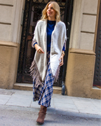 Poncho Alma Beige