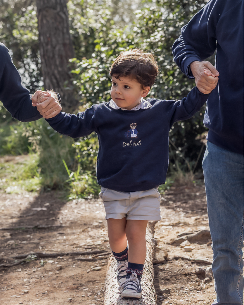 Sudadera personalizada Oso Marinero niño