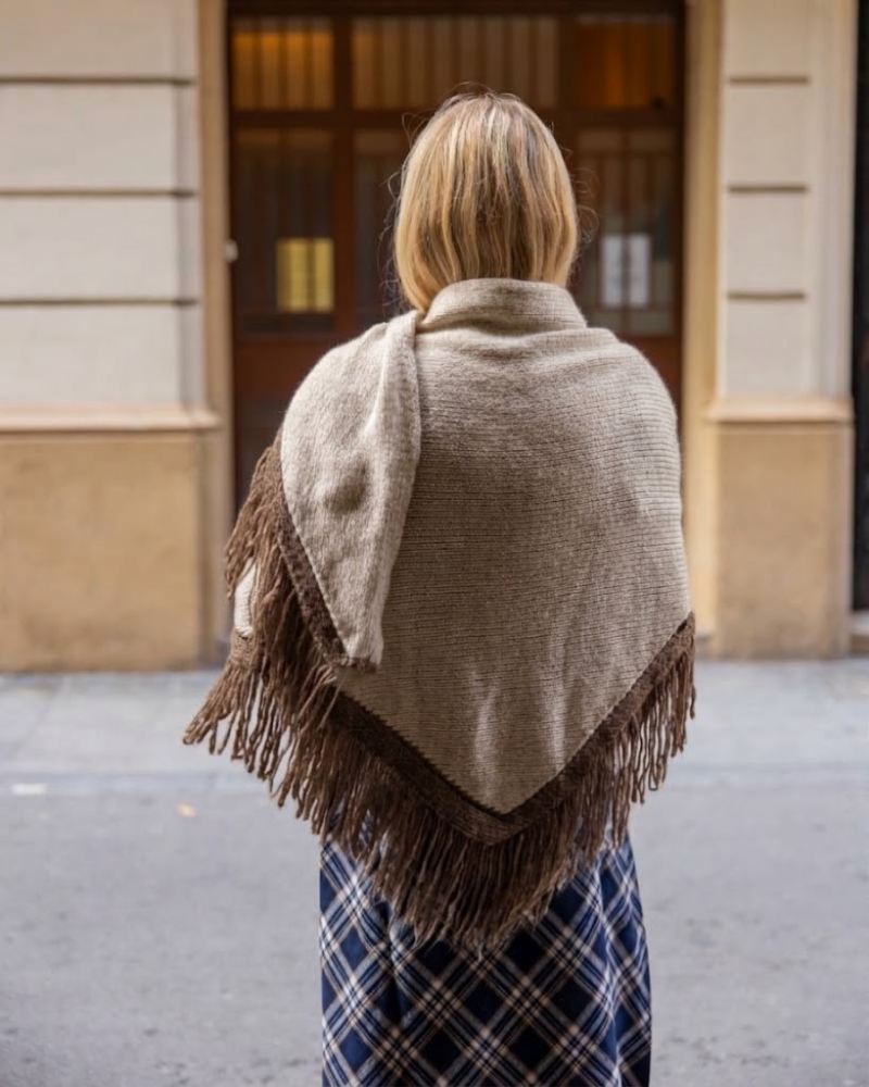 Alma Brown Poncho