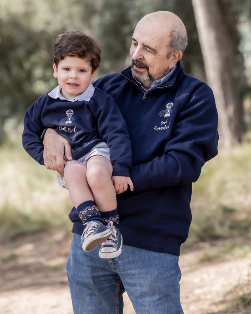SUDADERA ZIP UNISEX PERSONALIZADA OSO MARINERO