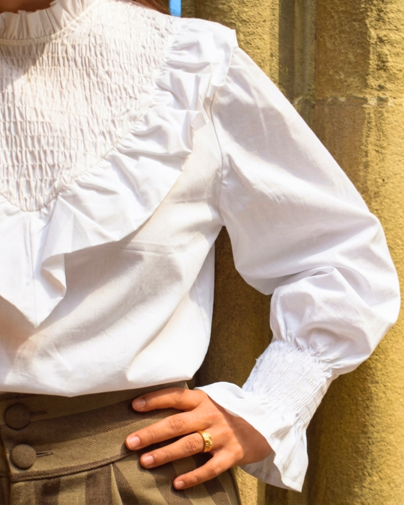Camisa Olivia Blanca