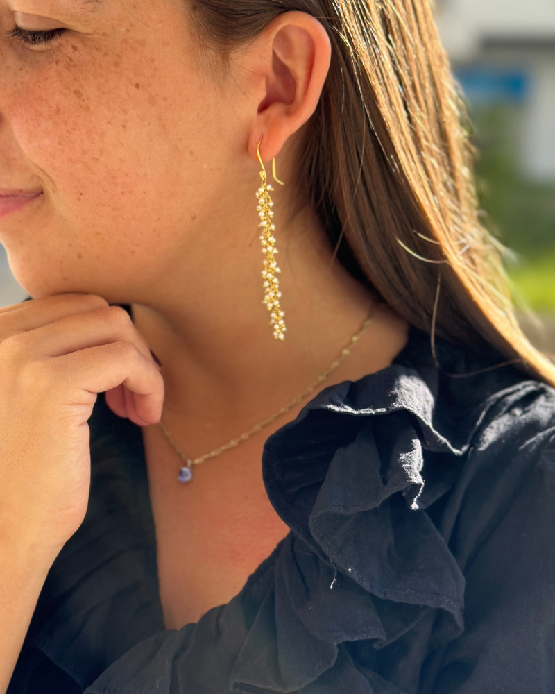Pendientes Blanca