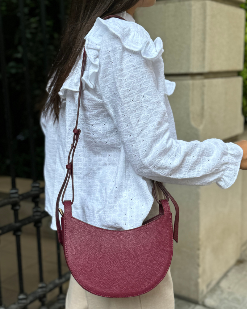 Maroon Lucia Bag