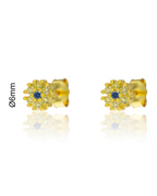 Pendientes Flor lima