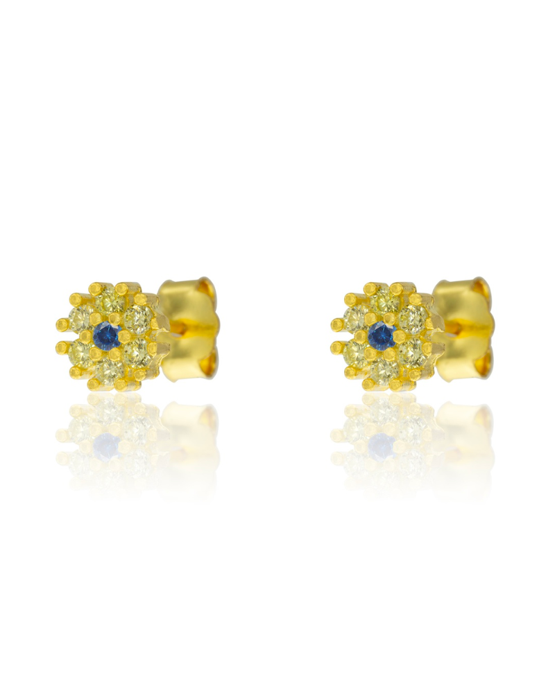 Pendientes Flor lima
